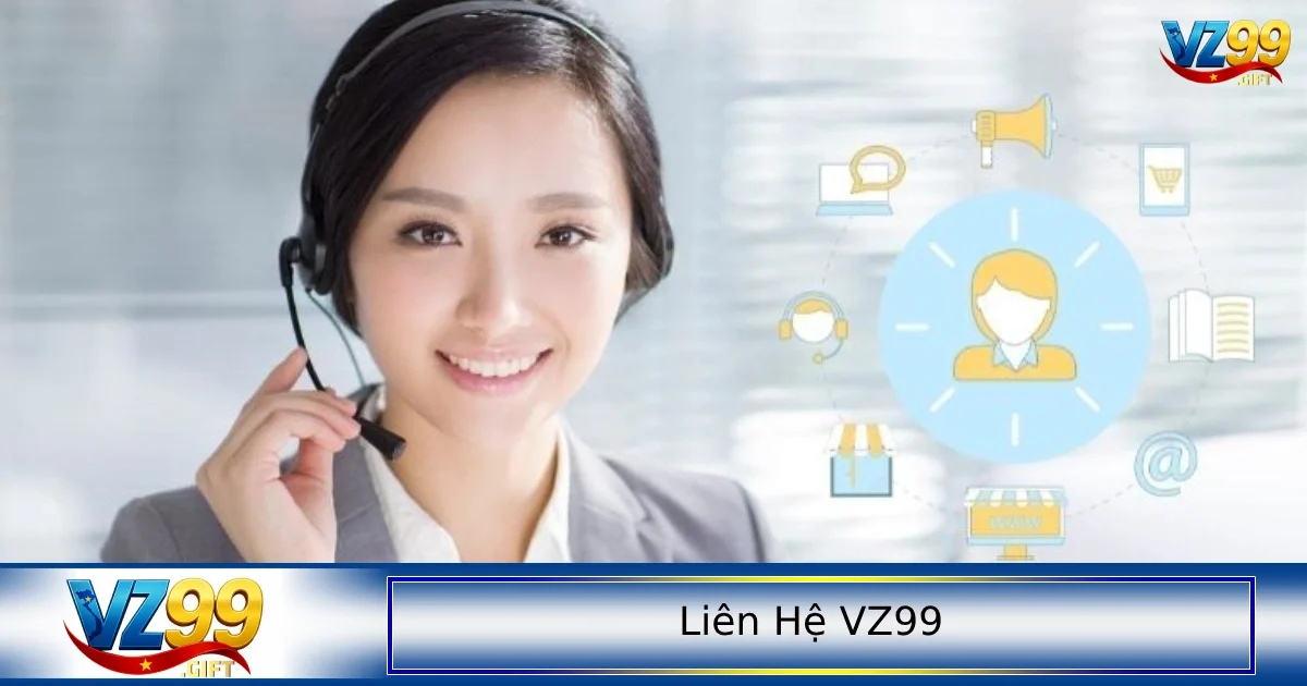 Người chơi có thể liên hệ VZ99 bằng trang web chính thức